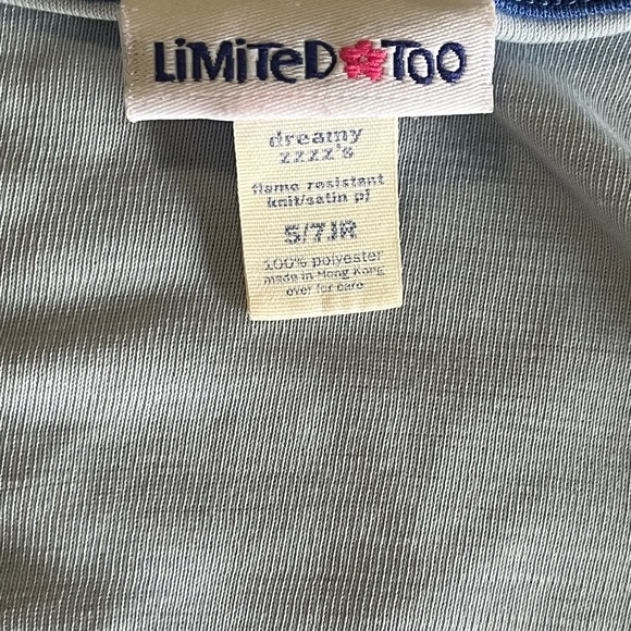 Limited Too 5/7 Juniors Cheer Pajama Tank - Picture 3 of 4